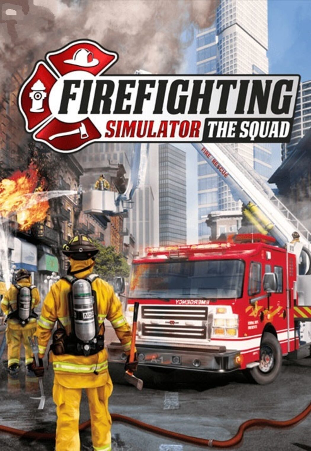 jaquette du jeu vidéo Firefighting Simulator The Squad