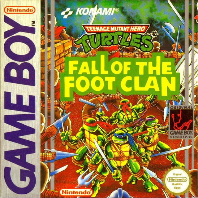 jaquette du jeu vidéo Teenage Mutant Hero Turtles: Fall of the Foot Clan