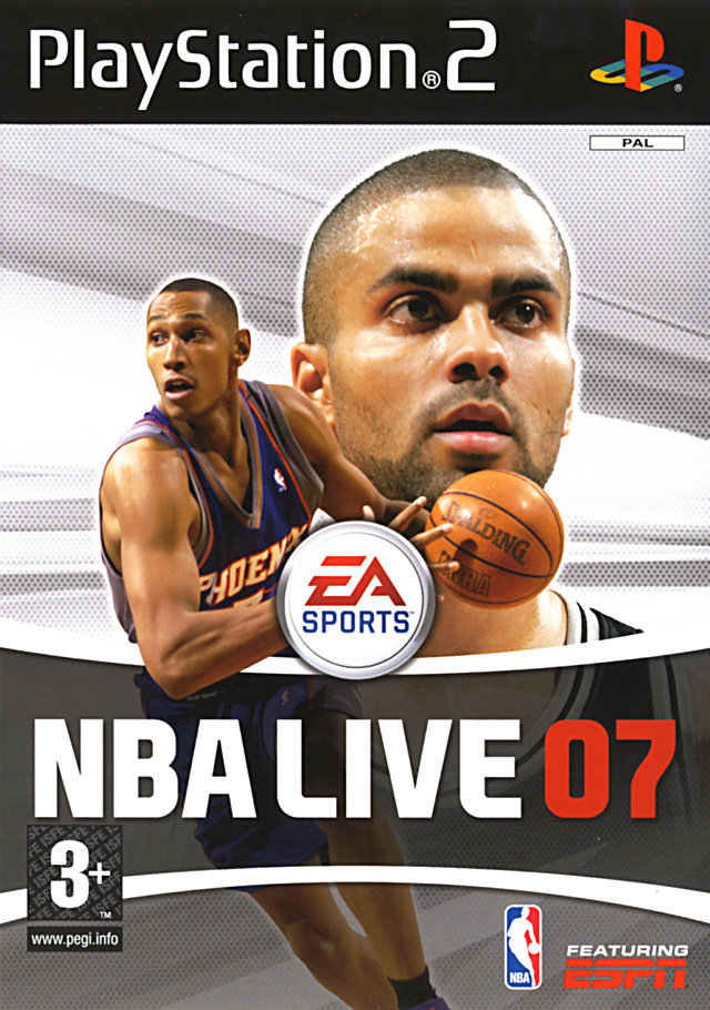 jaquette du jeu vidéo NBA Live 07