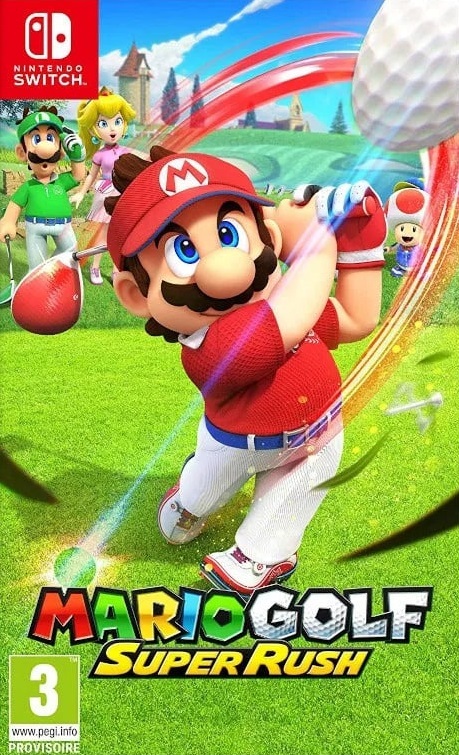 jaquette du jeu vidéo Mario Golf: Super Rush