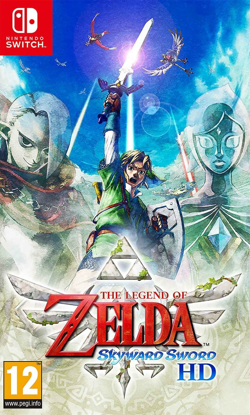 jaquette du jeu vidéo The Legend of Zelda : Skyward Sword