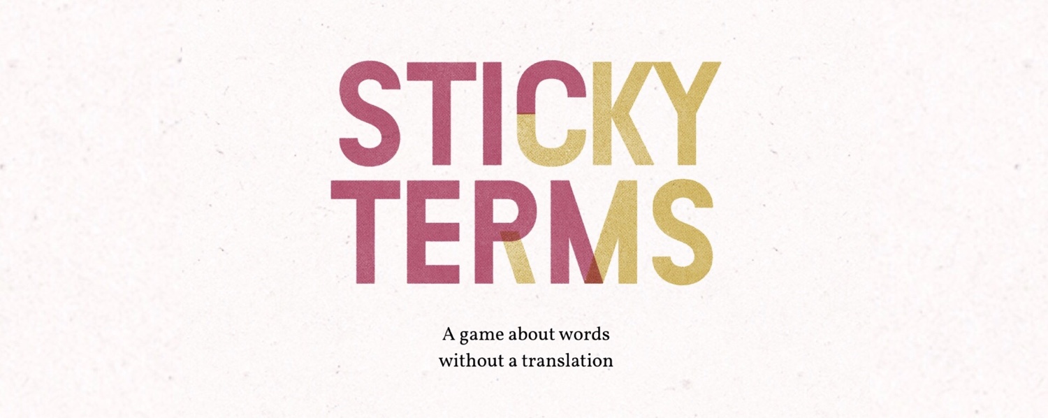 jaquette du jeu vidéo Sticky Terms