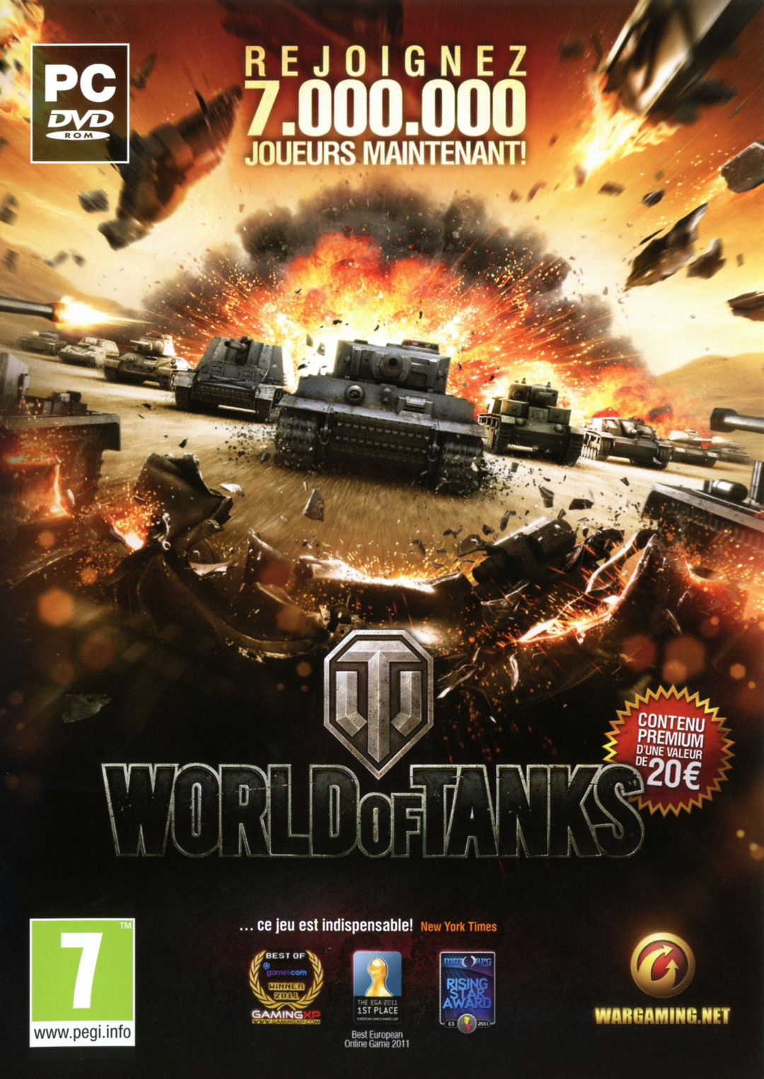 jaquette du jeu vidéo World of Tanks