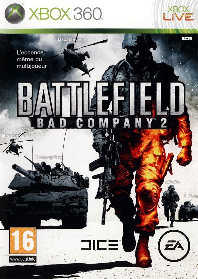 jaquette du jeu vidéo Battlefield: Bad Company 2