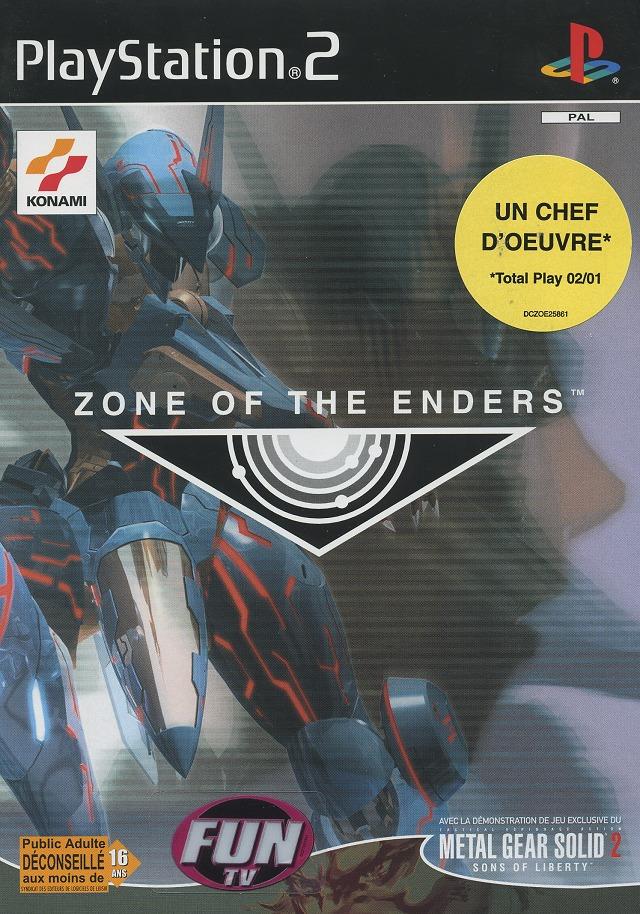 jaquette du jeu vidéo Zone of the Enders