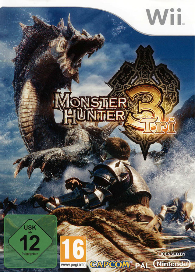 jaquette du jeu vidéo Monster Hunter 3