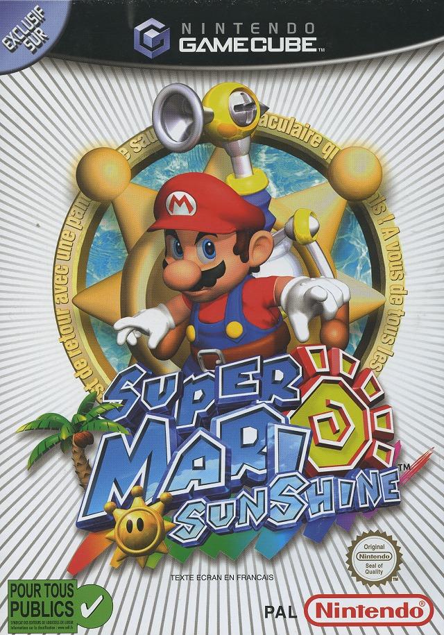 jaquette du jeu vidéo Super Mario Sunshine