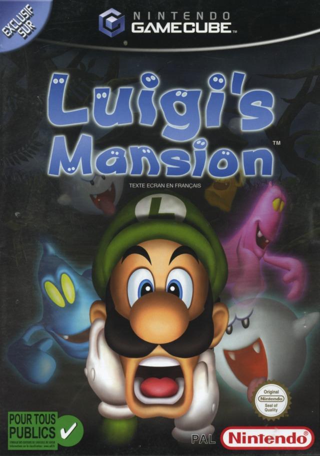 jaquette du jeu vidéo Luigi's Mansion