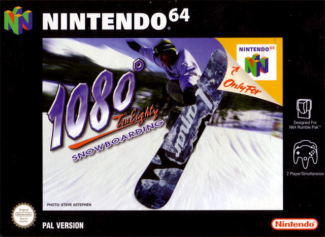 jaquette du jeu vidéo 1080° Snowboarding