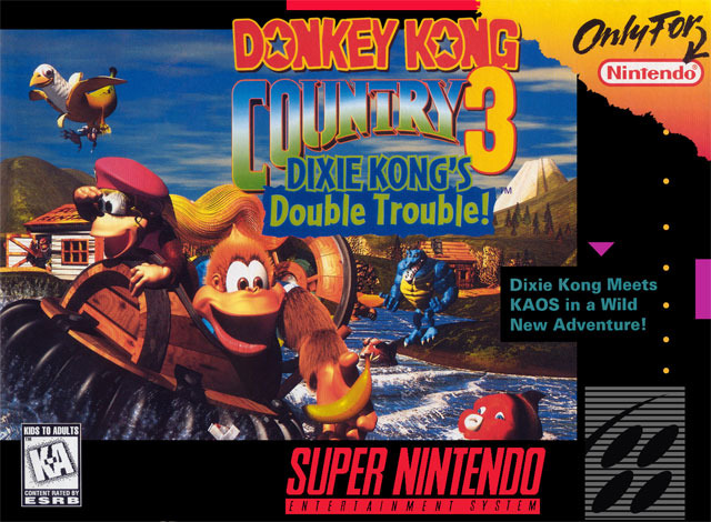 jaquette du jeu vidéo Donkey Kong Country 3 : Dixie Kong's Double Trouble