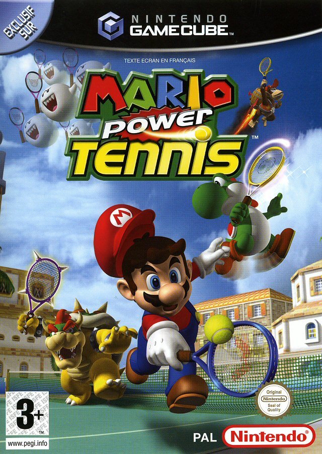 jaquette du jeu vidéo Mario Power Tennis