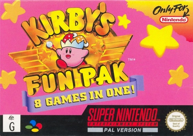 jaquette du jeu vidéo Kirby Super Star