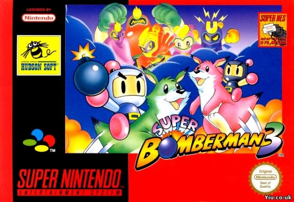 jaquette du jeu vidéo Super Bomberman 3