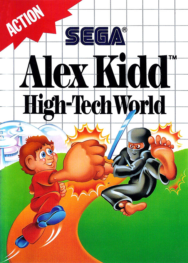 jaquette du jeu vidéo Alex Kidd : High-Tech World