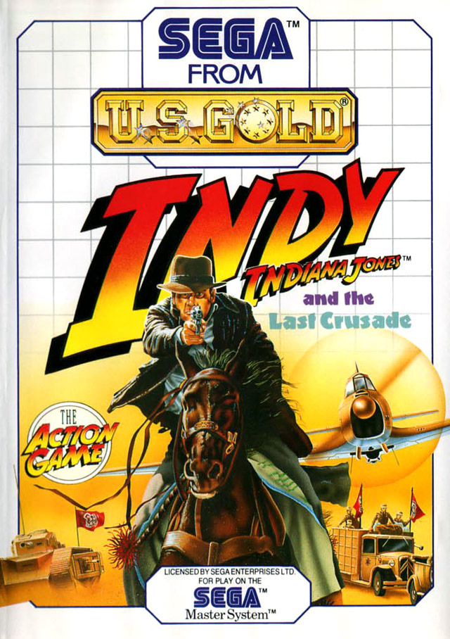 jaquette du jeu vidéo Indiana Jones and the Last Crusade : The Action Game