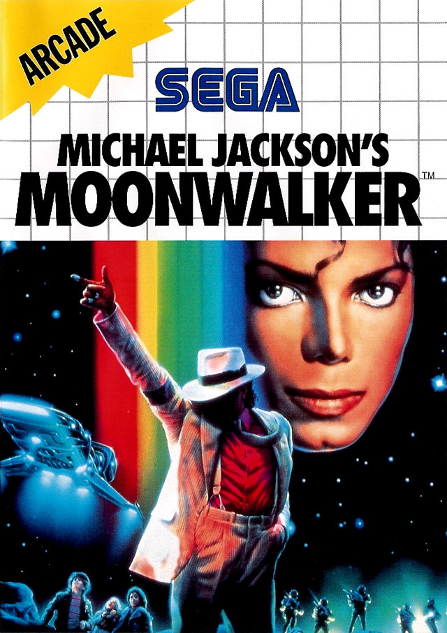 jaquette du jeu vidéo Michael Jackson's Moonwalker