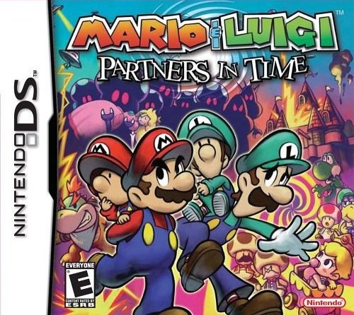 jaquette du jeu vidéo Mario & Luigi: Partners in Time