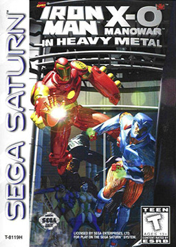 jaquette du jeu vidéo Iron Man X-O Manowar in Heavy Metal