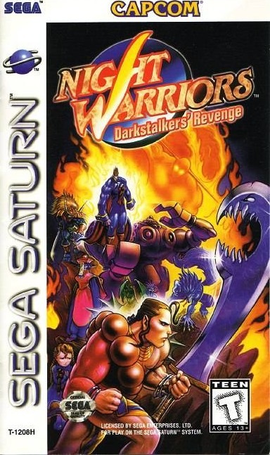 jaquette du jeu vidéo Night Warriors: Darkstalkers' Revenge