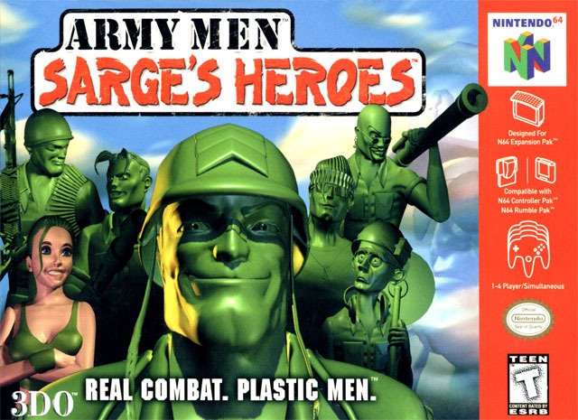 jaquette du jeu vidéo Army Men : Sarge's Heroes