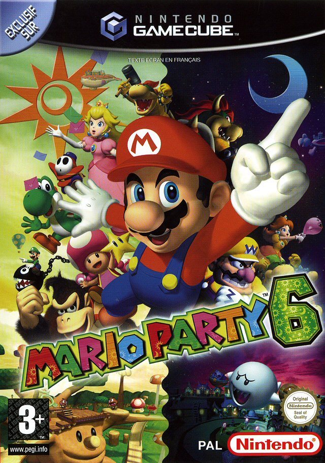 jaquette du jeu vidéo Mario Party 6