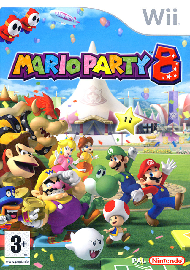 jaquette du jeu vidéo Mario Party 8