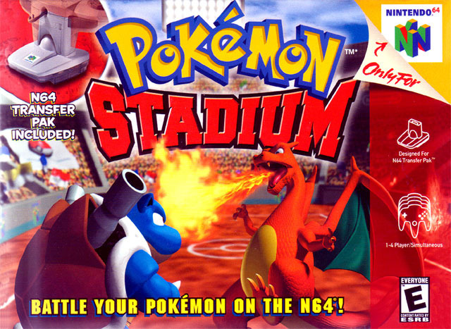 jaquette du jeu vidéo Pokémon Stadium