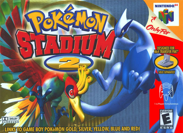 jaquette du jeu vidéo Pokémon Stadium 2