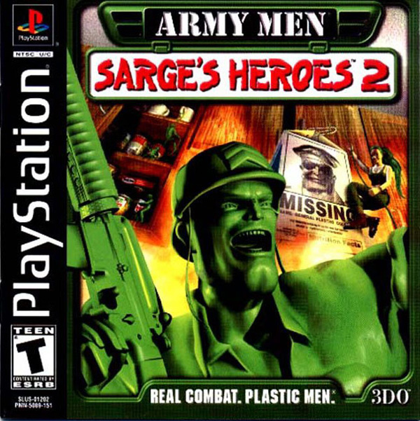jaquette du jeu vidéo Army Men: Sarge's Heroes 2