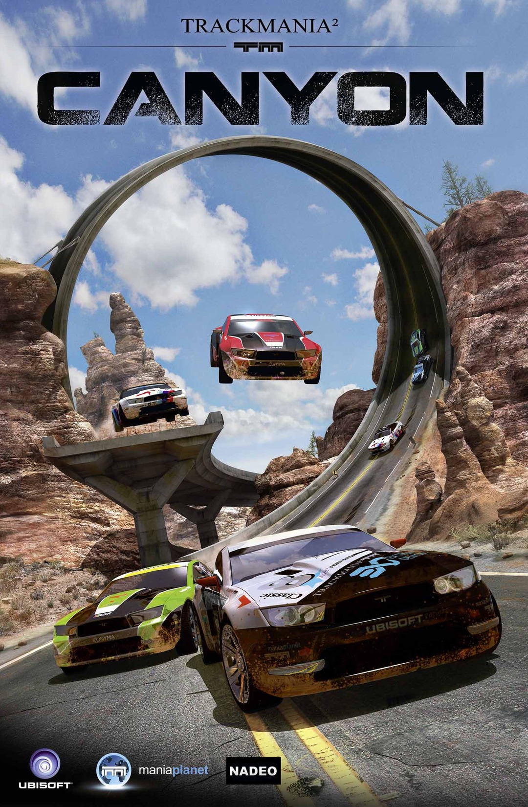 jaquette du jeu vidéo TrackMania² : Canyon
