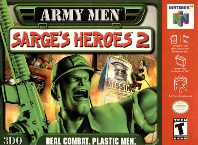 jaquette du jeu vidéo Army Men: Sarge's Heroes 2