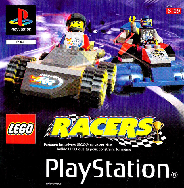 jaquette du jeu vidéo Lego Racers