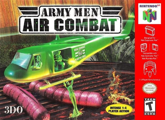 jaquette du jeu vidéo Army Men : Air Combat