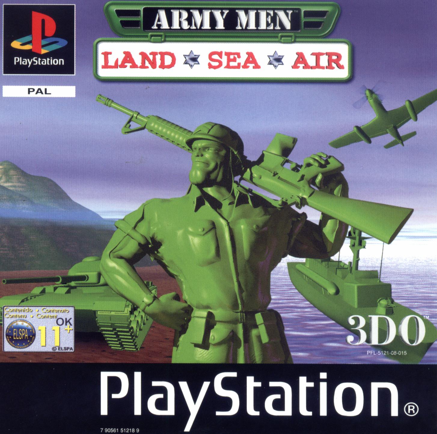 jaquette du jeu vidéo Army Men : Land Sea Air