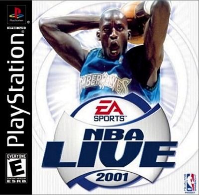 jaquette du jeu vidéo NBA Live 2001