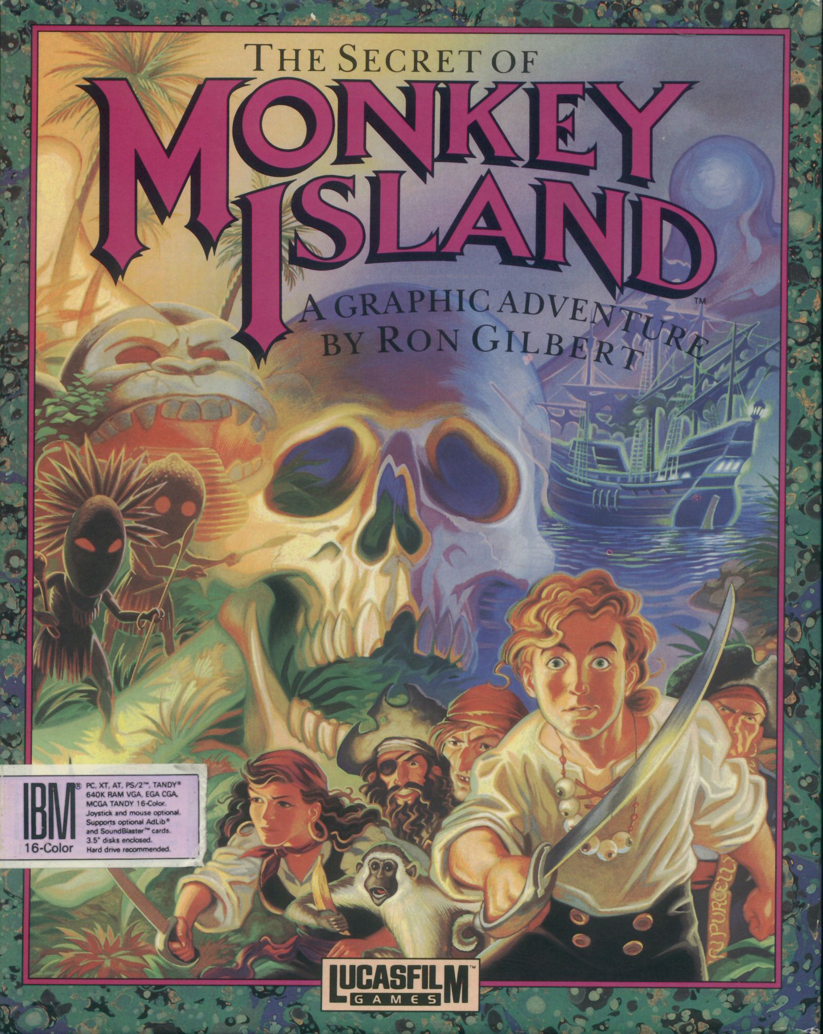 jaquette du jeu vidéo The Secret of Monkey Island