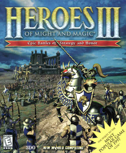 jaquette du jeu vidéo Heroes of Might & Magic III : The Restoration of Erathia