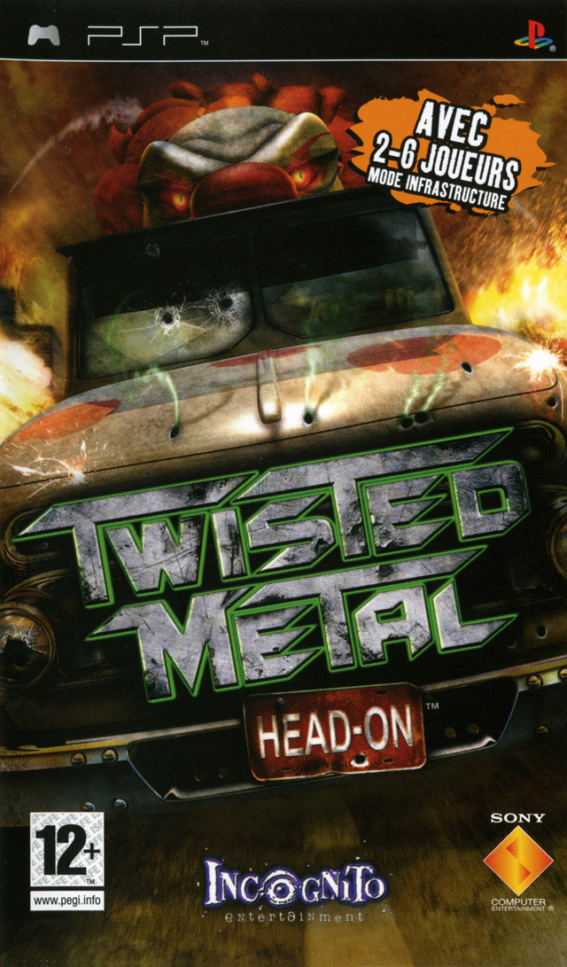 jaquette du jeu vidéo Twisted Metal : Head-on