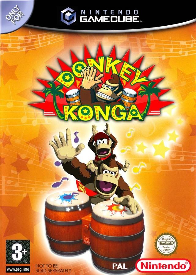 jaquette du jeu vidéo Donkey Konga