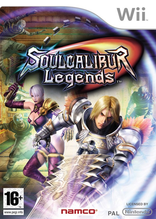 jaquette du jeu vidéo SoulCalibur Legends