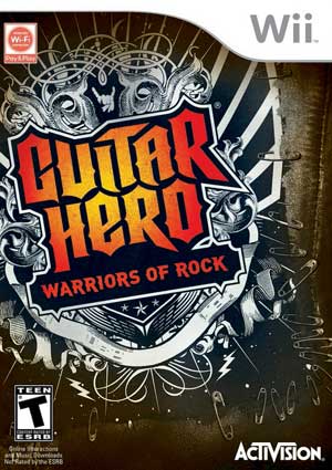 jaquette du jeu vidéo Guitar Hero: Warriors of Rock