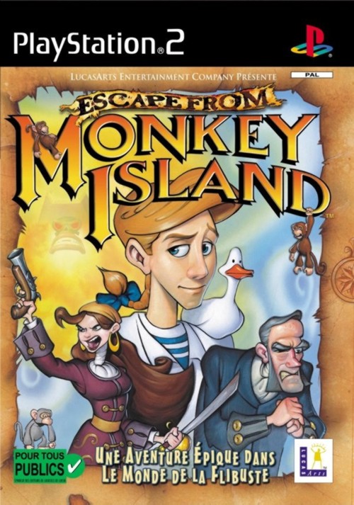jaquette du jeu vidéo Escape From Monkey Island