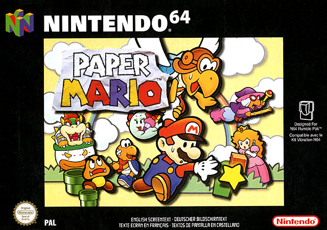 jaquette du jeu vidéo Paper Mario