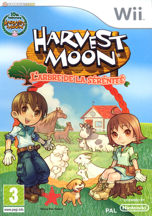 jaquette du jeu vidéo Harvest Moon : L'arbre de la Sérénité
