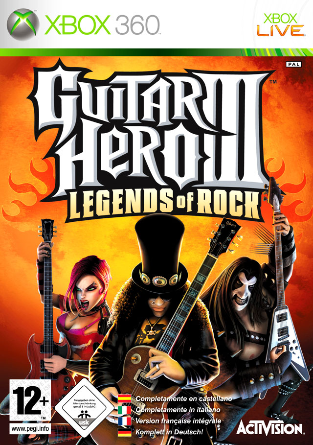 jaquette du jeu vidéo Guitar Hero III: Legends of Rock