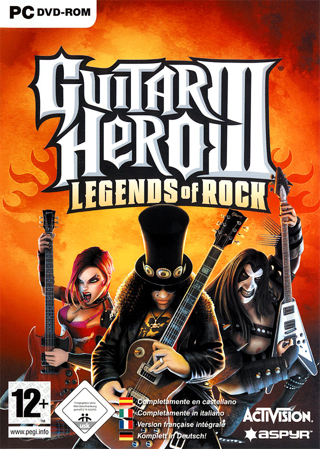 jaquette du jeu vidéo Guitar Hero III: Legends of Rock