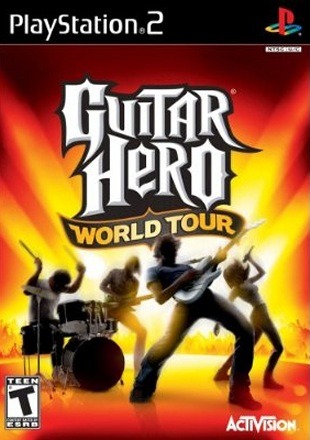 jaquette du jeu vidéo Guitar Hero: World Tour