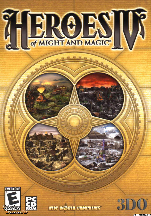 jaquette du jeu vidéo Heroes of Might and Magic IV