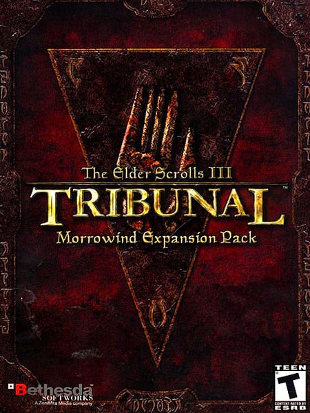 jaquette du jeu vidéo The Elder Scrolls III : Tribunal