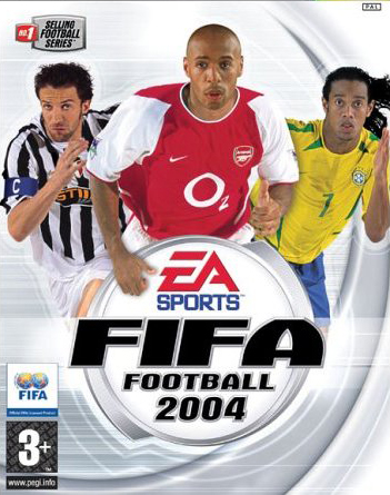 jaquette du jeu vidéo FIFA Football 2004